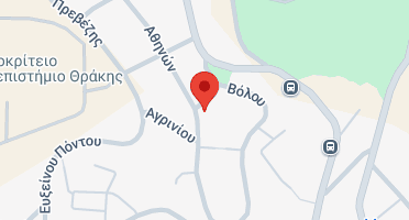 Location of business on map