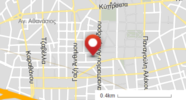 Location of business on map