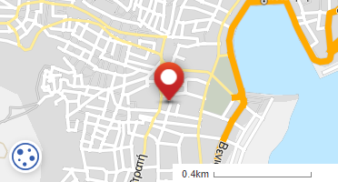 Location of business on map