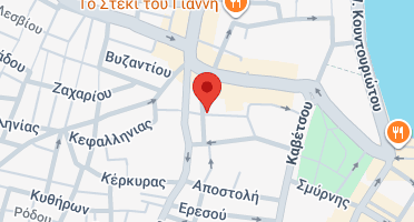 Location of business on map