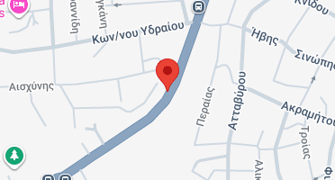 Location of business on map