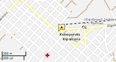Location of business on map
