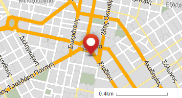 Location of business on map