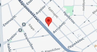 Location of business on map