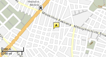 Location of business on map