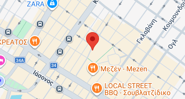 Location of business on map