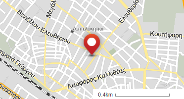 Location of business on map