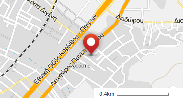 Location of business on map