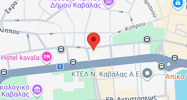 Location of business on map