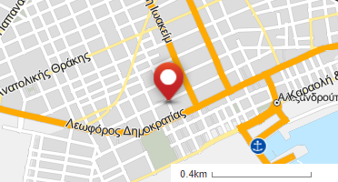 Location of business on map