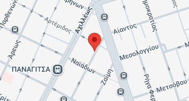 Location of business on map