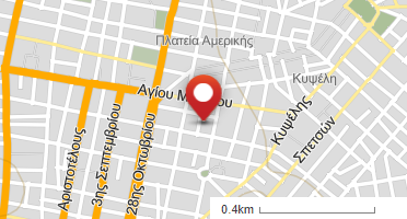 Location of business on map