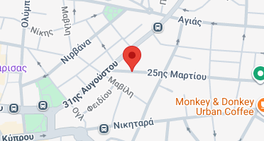 Location of business on map