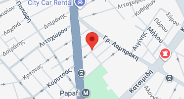 Location of business on map