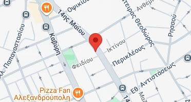 Χάρτης και σημείο της επιχείρησης