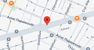 Location of business on map