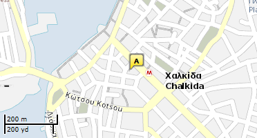 Χάρτης και σημείο της επιχείρησης