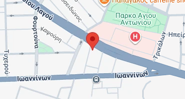 Location of business on map