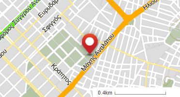 Location of business on map