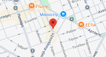 Location of business on map