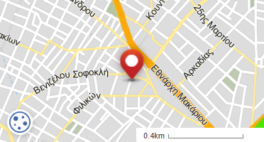 Location of business on map