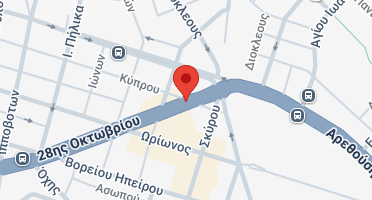 Location of business on map