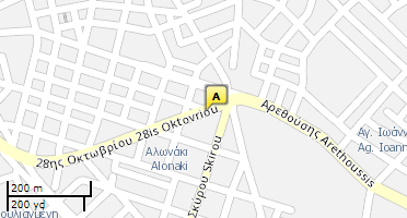 Χάρτης και σημείο της επιχείρησης