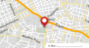 Location of business on map