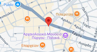 Location of business on map