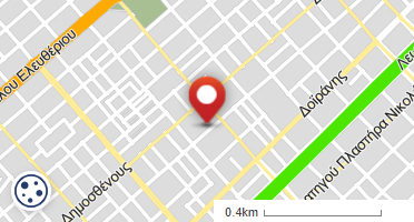 Location of business on map