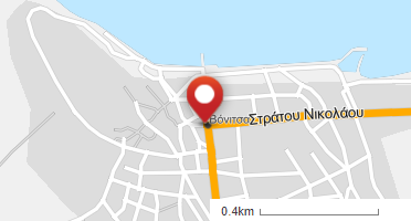 Location of business on map