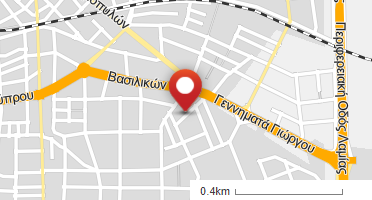 Location of business on map