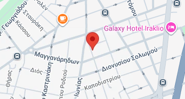 Location of business on map