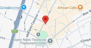 Location of business on map