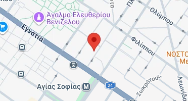 Χάρτης και σημείο της επιχείρησης