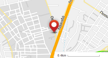 Location of business on map