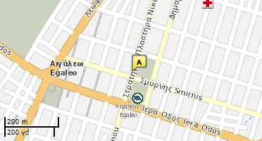 Location of business on map