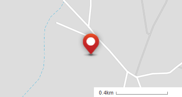 Location of business on map