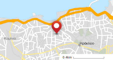 Location of business on map