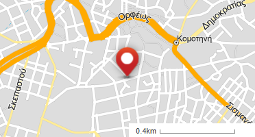 Location of business on map
