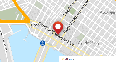 Location of business on map