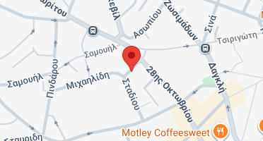 Location of business on map