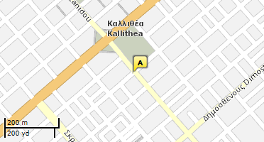 Location of business on map