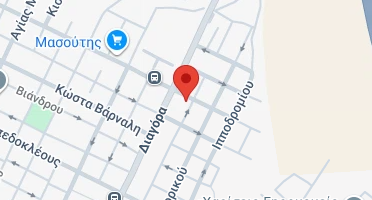 Location of business on map