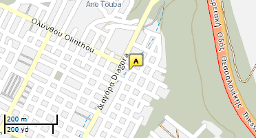Location of business on map