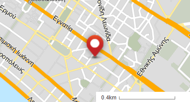 Location of business on map