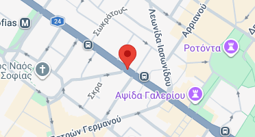 Location of business on map