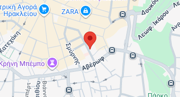 Location of business on map
