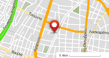 Location of business on map