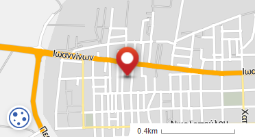 Location of business on map